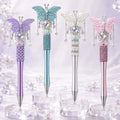 Iridescent Butterfly Tassel Handmade Pen