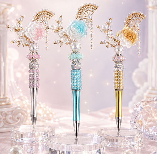 Moon Shadow Rose Handmade Pen
