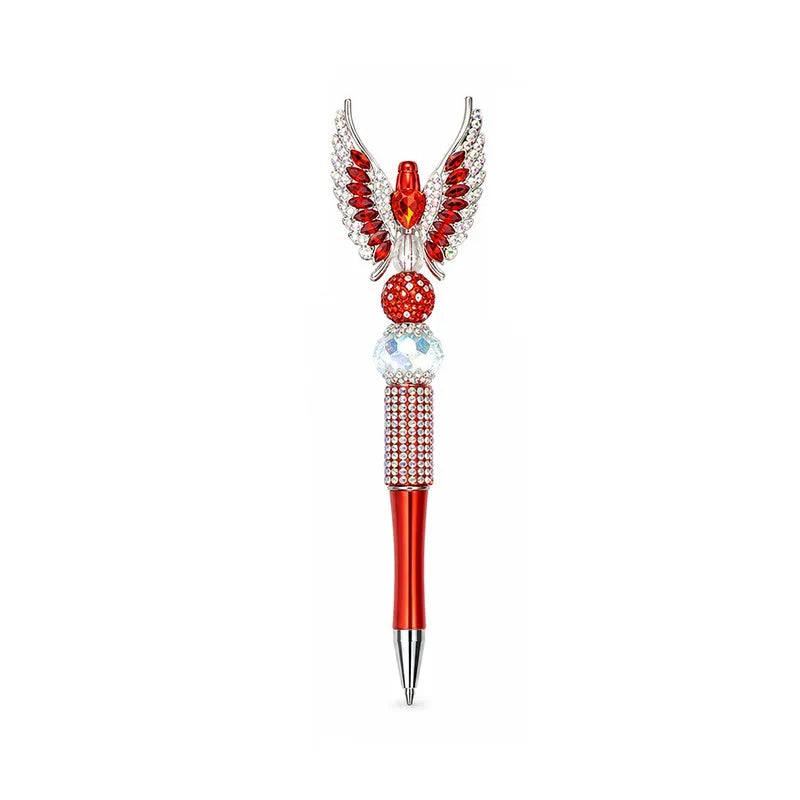 Luxury Phoenix Crystal Ballpoint Pen – Bling Rhinestone Encrusted Pen, Gift for Women